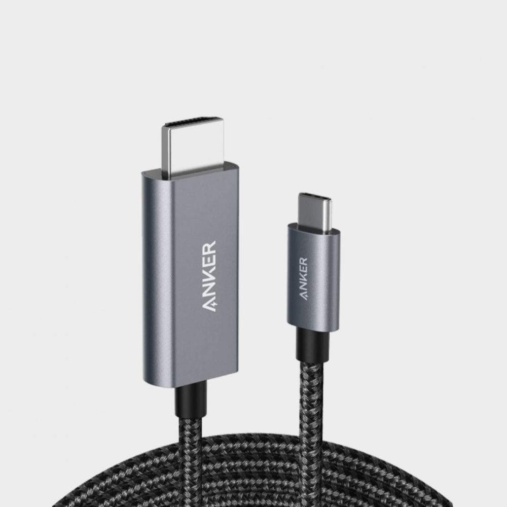 Anker USB-C to HDMI Nylon cable 1.8m -Black