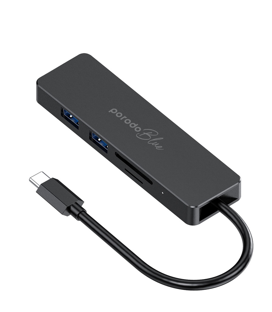 Porodo 5-Port USB-C HUB