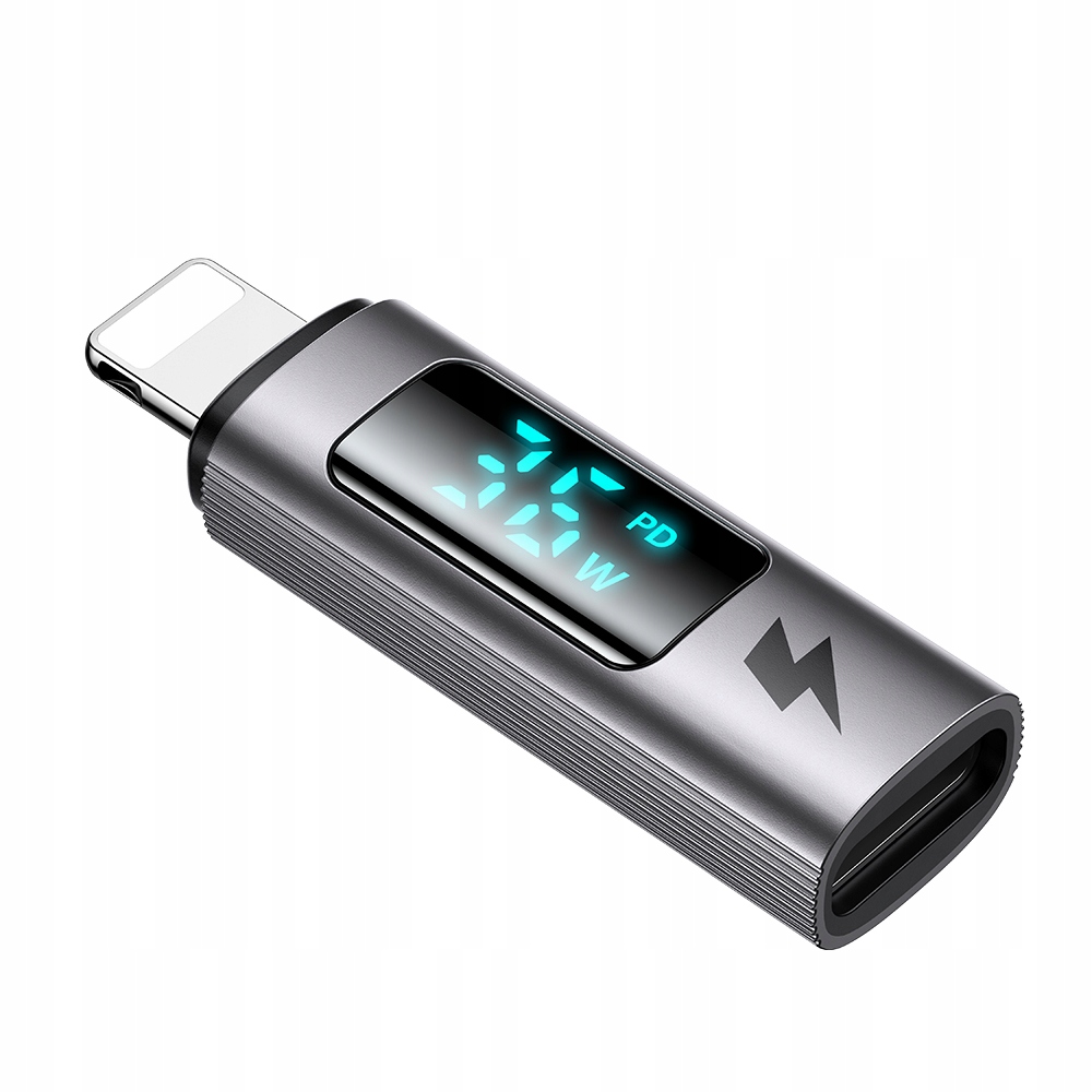 Mcdodo Lightning TO USB-C Adapter 60W - Black