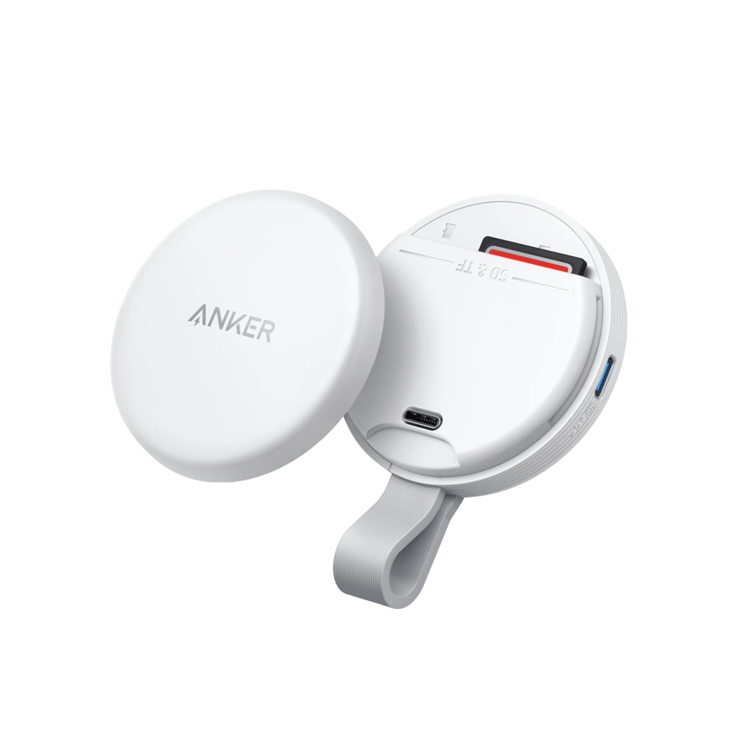 Anker MagGo USB-C Portable Magnetic Memory Card Reader