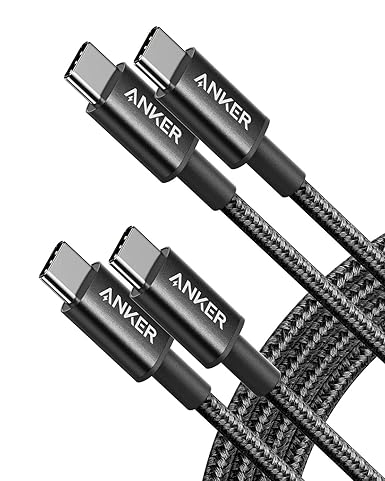 Anker Nylon Cable 322 USB-C to USB-C - 6ft - 60W
