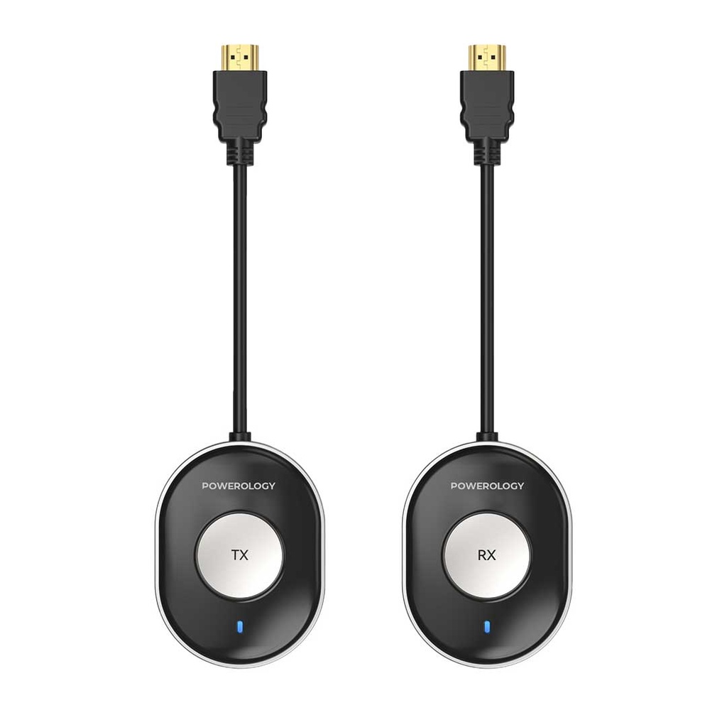 Powerology Wireless HDMI Direct Mobile 1080P-Black