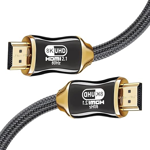 HD 2.1V HDMI 8K Metal Plug 1.5m
