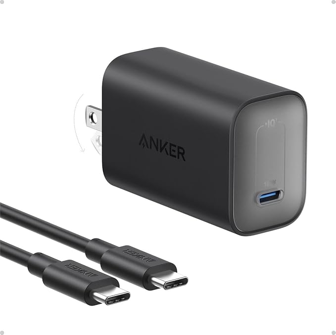 Anker Nano Charger 100W With Cable C-C  6ft 5A-Black