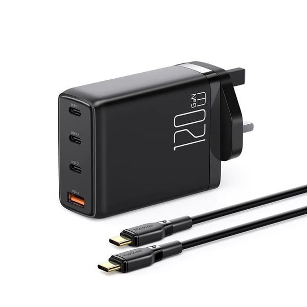 Mcdodo Port Fast Charger 120w Black