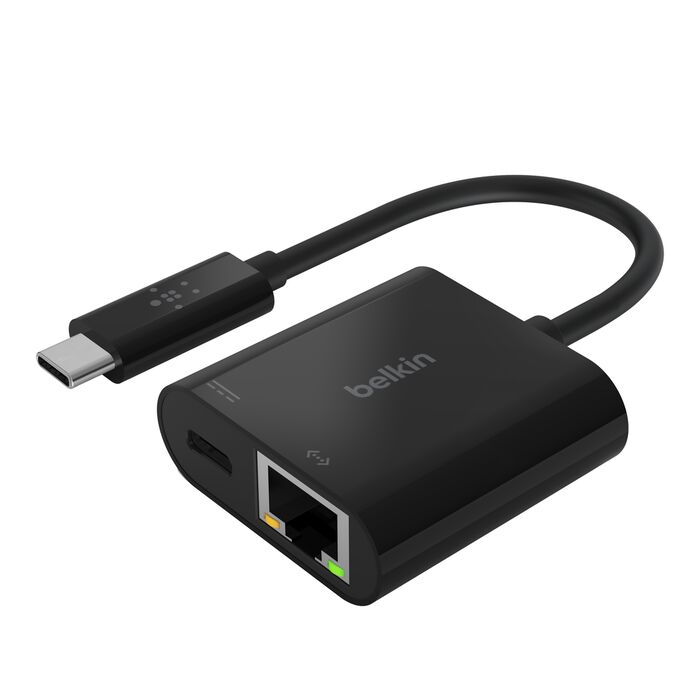 Belkin USB to Ethernetn +Charge Adapter
