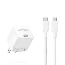 Anker Will Charger And Cable C to C 20W 5Ft