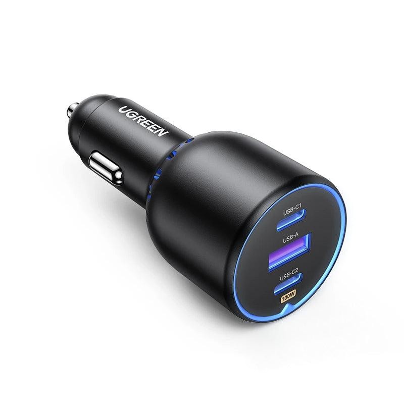 Ugreen 3-Port Fast Car Charger 130W -EC705