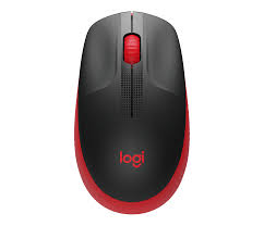 Logitech Mouse M190 red