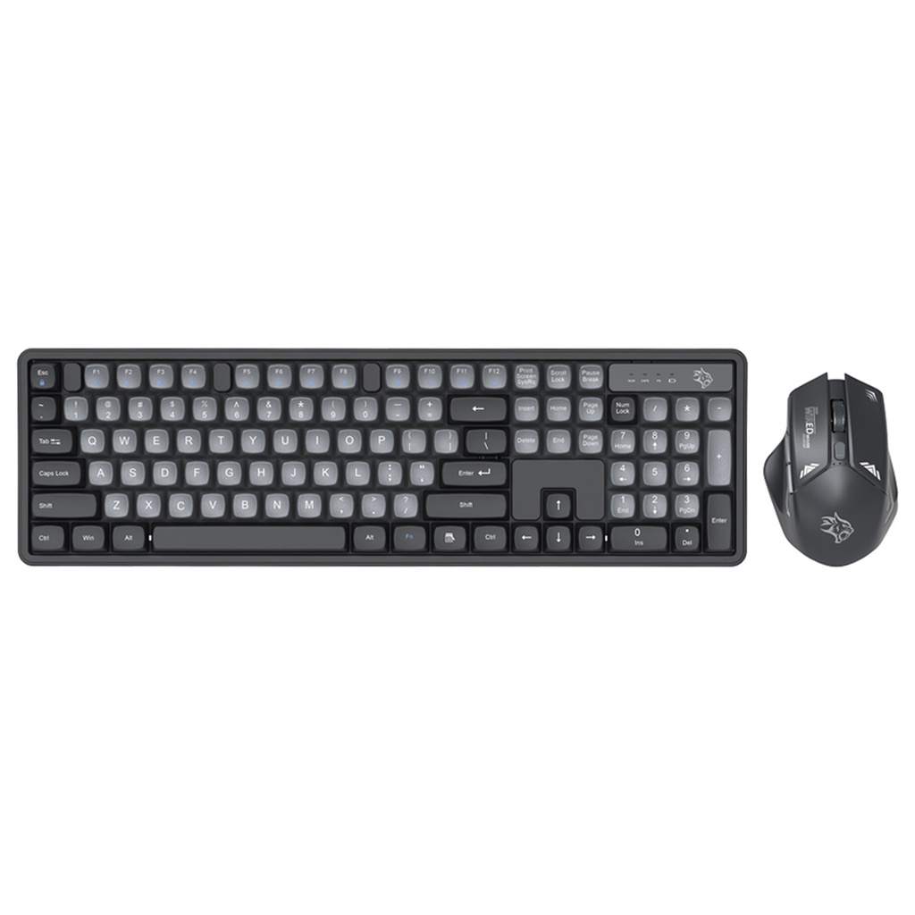 Porodo Gaming Wireless Keyboard Mouse Set
