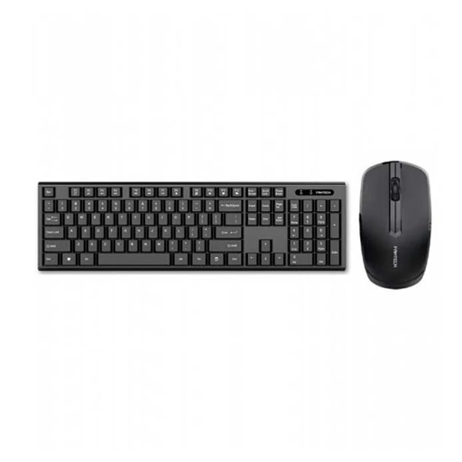 Porodo Gaming Wireless Keyboard Mouse Set -Black