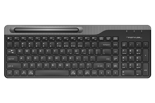 A4Tech FBK25 Bluetooth and 2.4G Wireless Keyboard-Black