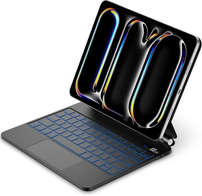 Magnetic Suspension Keyboard case for iPad 11 M4