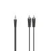 HAMA  Audio Cable, 3.5 mm jack plug - 2 RCA 1.5 m
