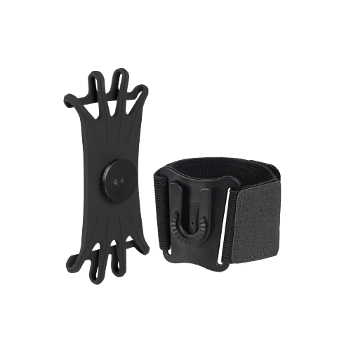 Green Sports Armband Black