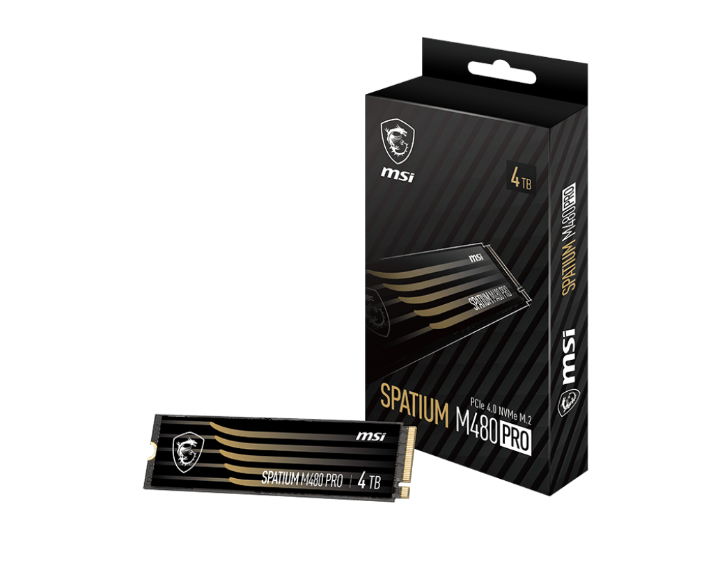 MSI SPATIUM M480 PRO PCIe 4.0 NVMe M.2