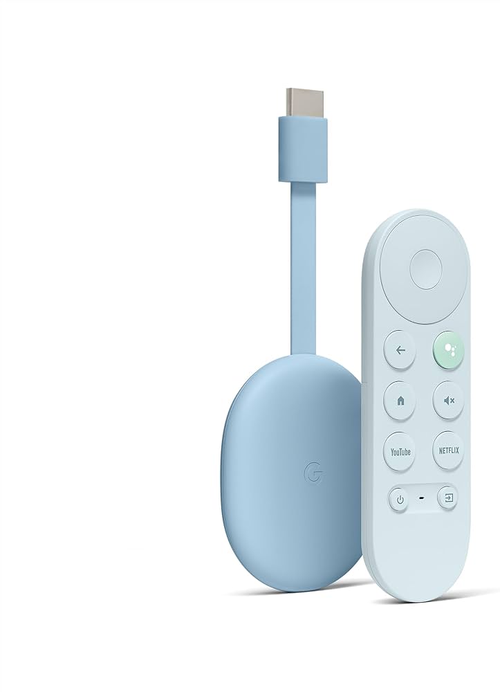 Google Chrome Cast 4K - Blue