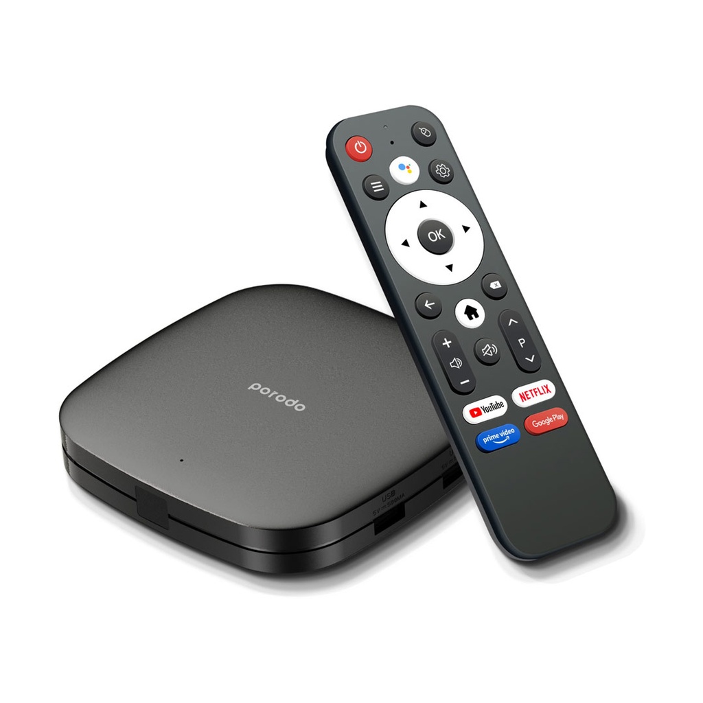 Porodo Android TV Box 1080P 2/8GB