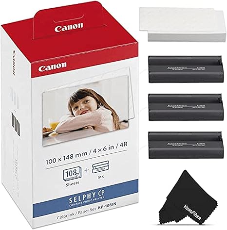 Canon Selphy COmpact Paper Set Kp-108IN