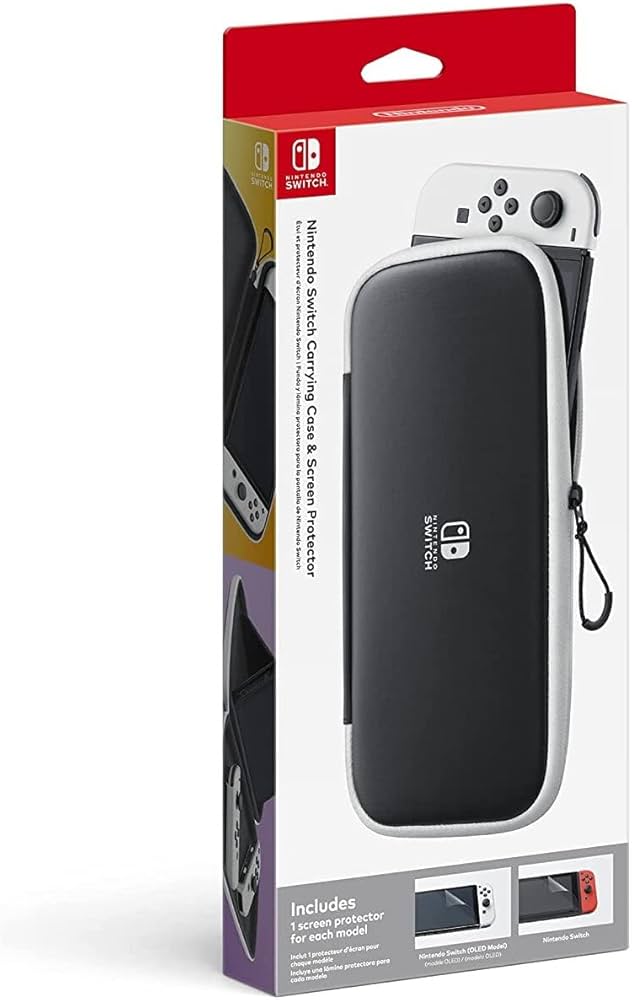 Nintendo Switch Carrying Case & Screen Protector