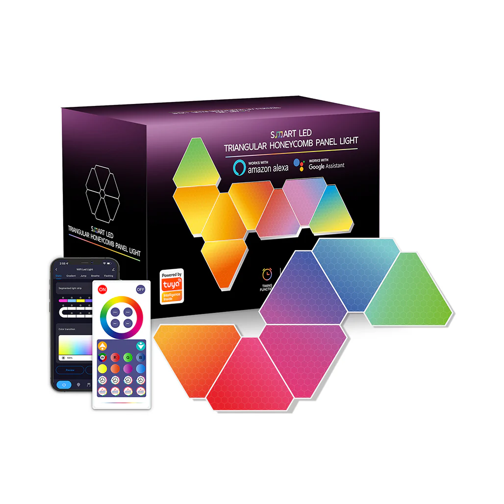 Smart Led Triangular Panel Light LXQG06