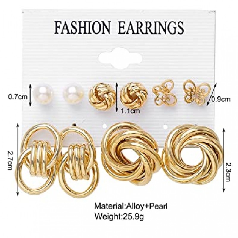 Trendy earrings set