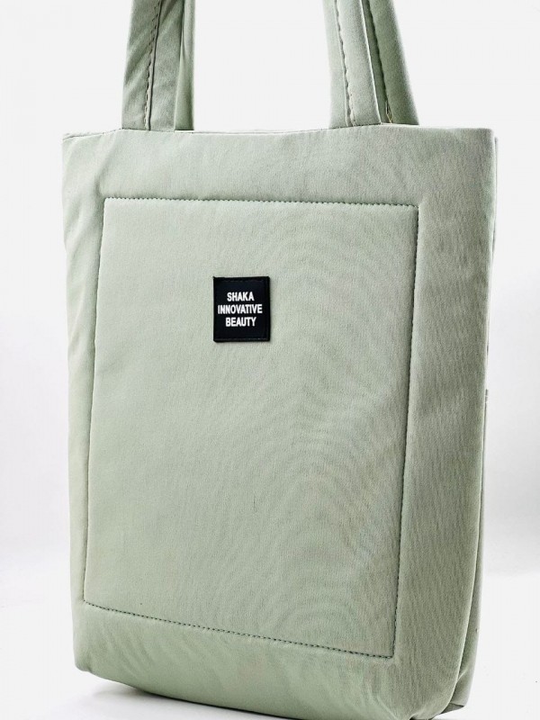 Spring freshness - light green "Shaka" bag