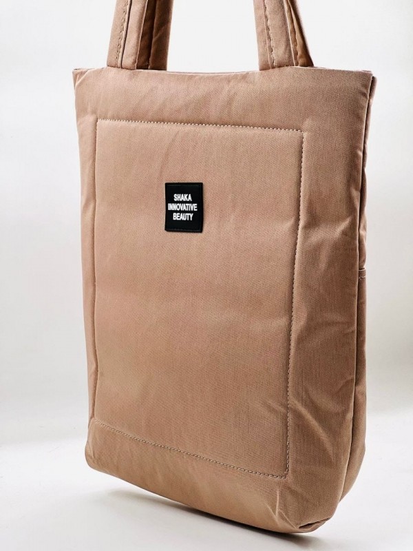 : A Classic Touch - Elegant Mocha Shaka Bag