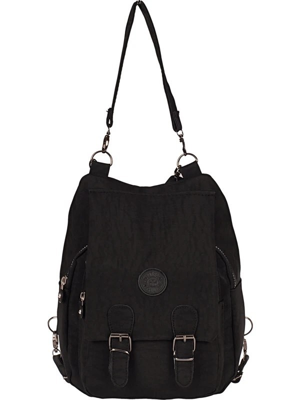 "Durable and stylish black backpack