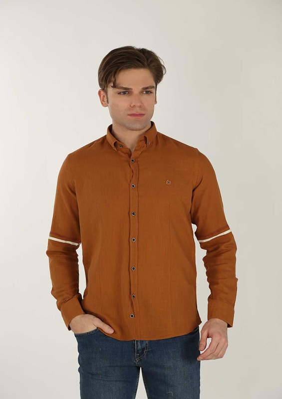 "Distinguish yourself with a modern and attractive look with this unique shirt."