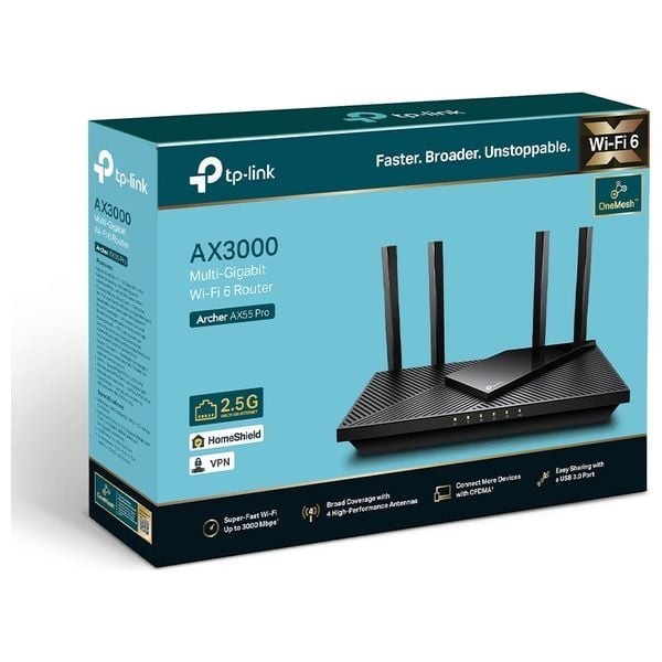 TP-Link Router Archer AX55 Pro -AX3000