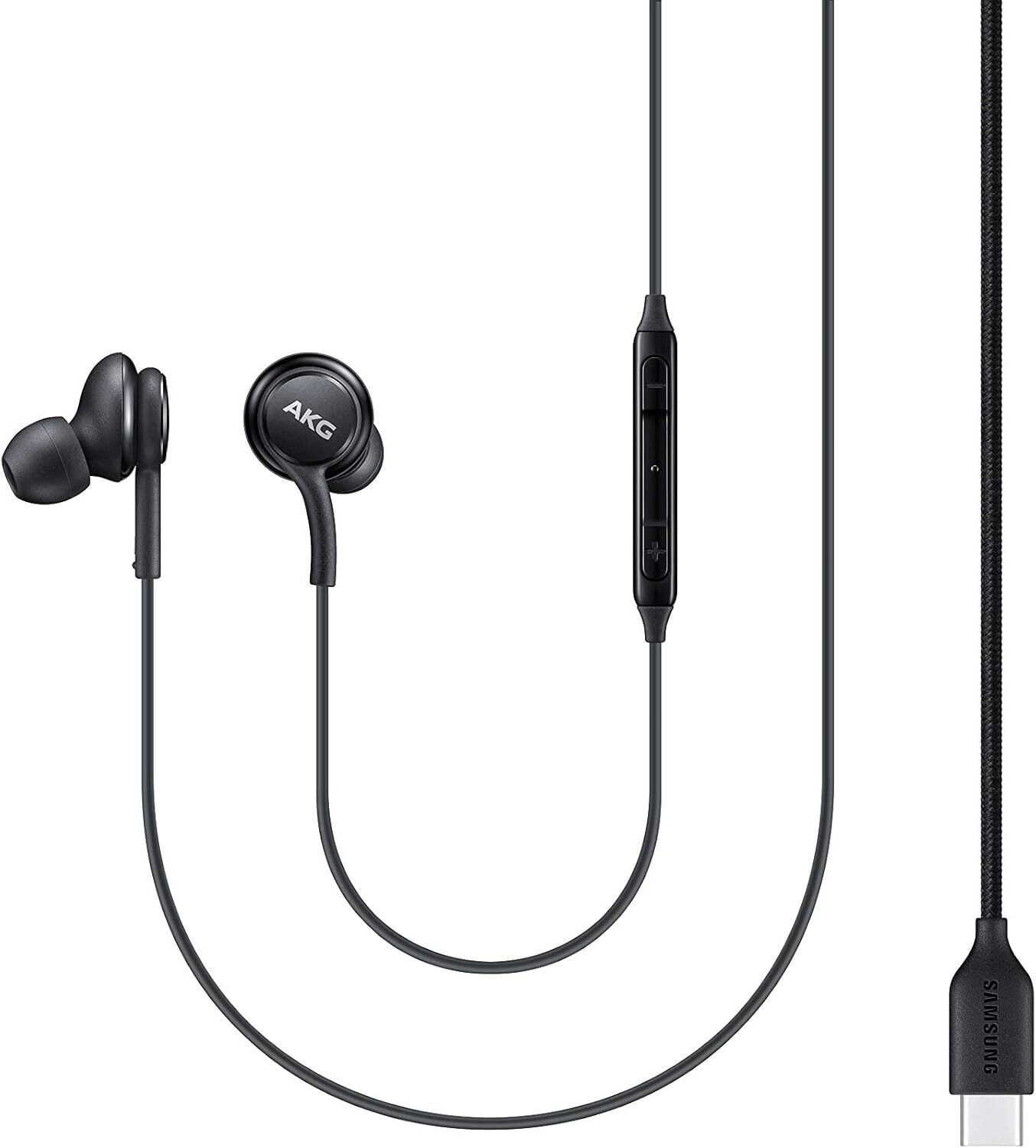 Samsung Earphones (AKG) TYPE-C /Black سماعة سامسونغ واير