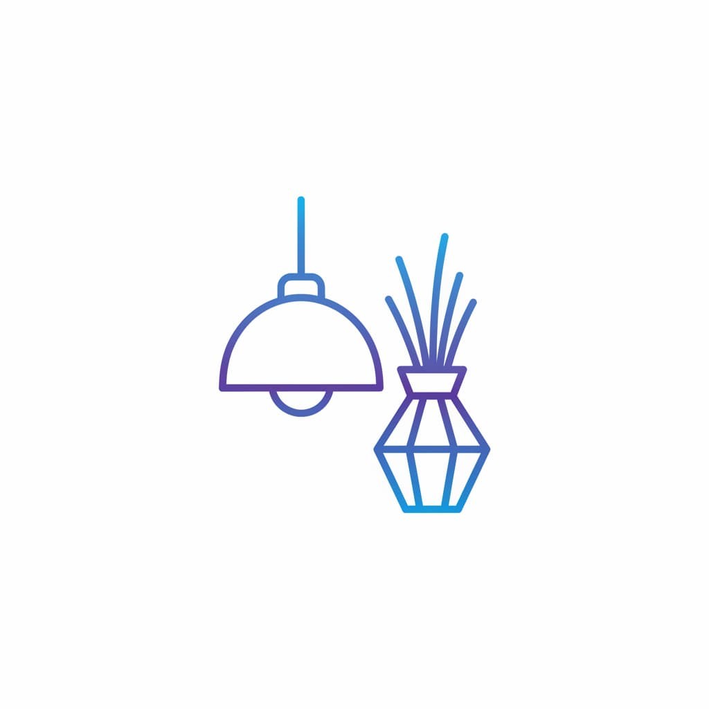 الديكور والإضاءة