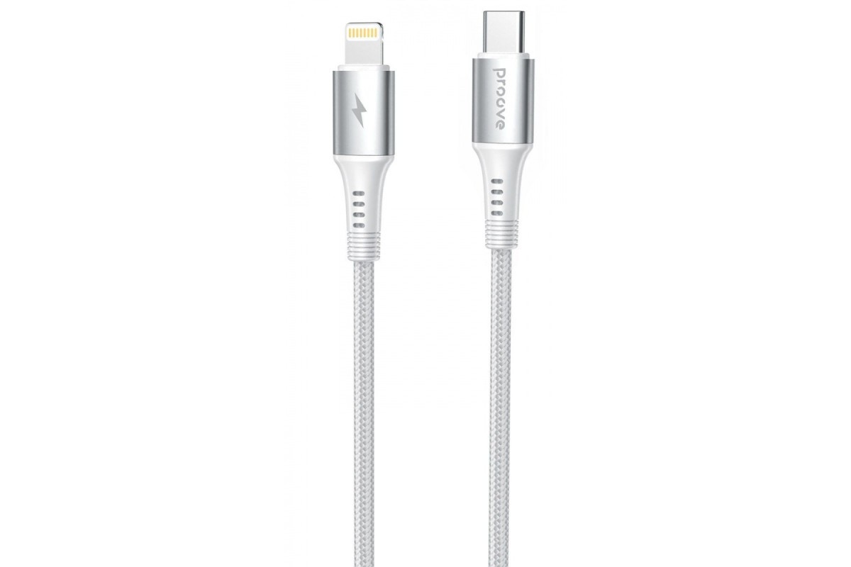 Proove Cable USB-C to Lightning 27W-1M-White