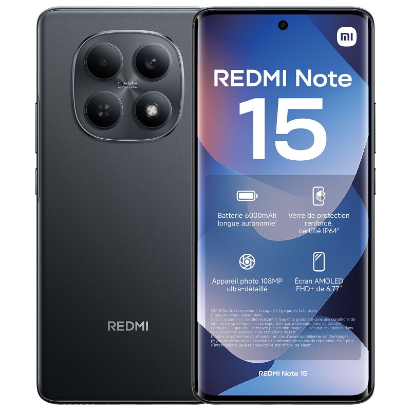 Redmi Note 15 8/256GB (Black)