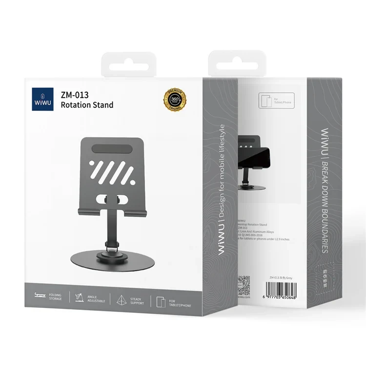 Wiwu Desktop Rotation Stand ZM-013 -Gray