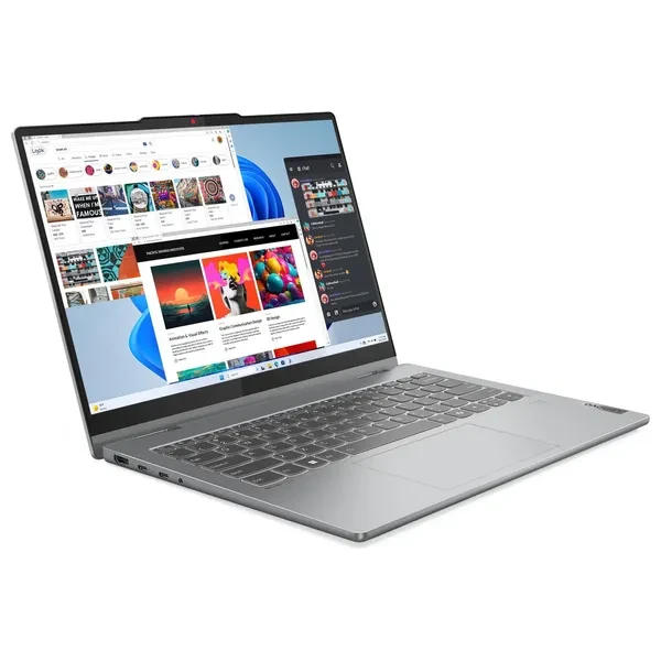 لابتوب لينوفو 14 انج - IdeaPad 5 2 in 1 14IRH9 - Intel Core i5 13420H - Shared - دوز - 16كيكابايت/512 كيكابايت SSD