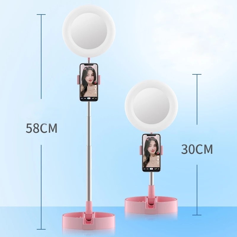 Desktop Live Stream Beauty Light & Integrated Vanity Mirror