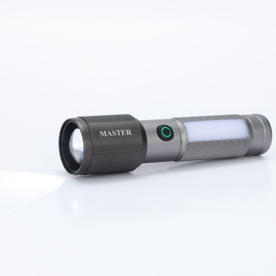 Master Rechargeable Flashlight-Black