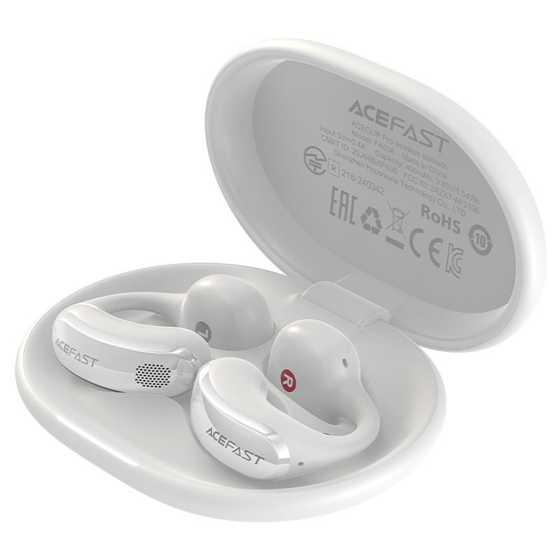 Acefast Wireless Earbuds Ear Clip FA006-White