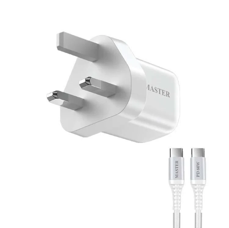 Master Quick Charger 35W USB-C -White شاحن ماستر