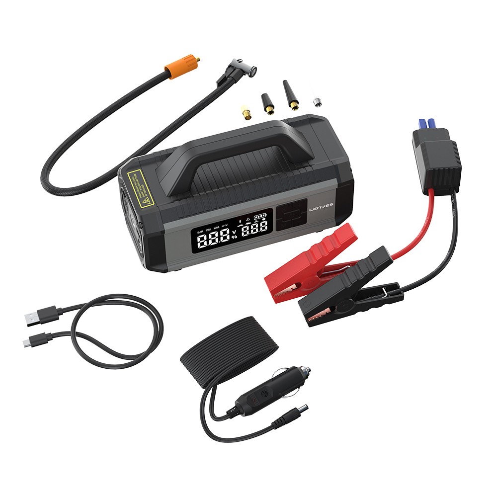 Lenyes Car Jump Starter With Air Pump-LCI202