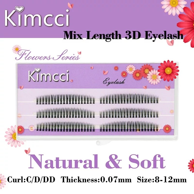 Individual eyelashes - 120 pcs