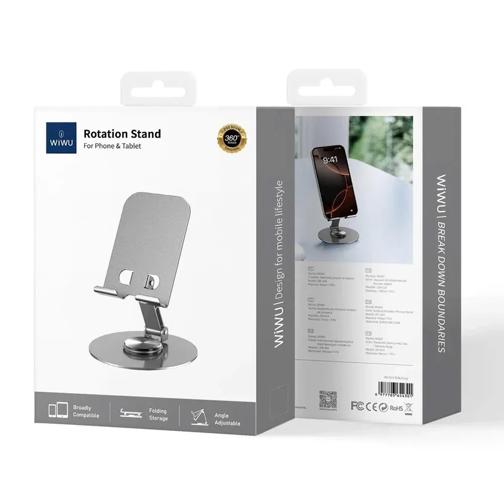 Wiwu Desktop Rotation Stand ZM-014 -Gray