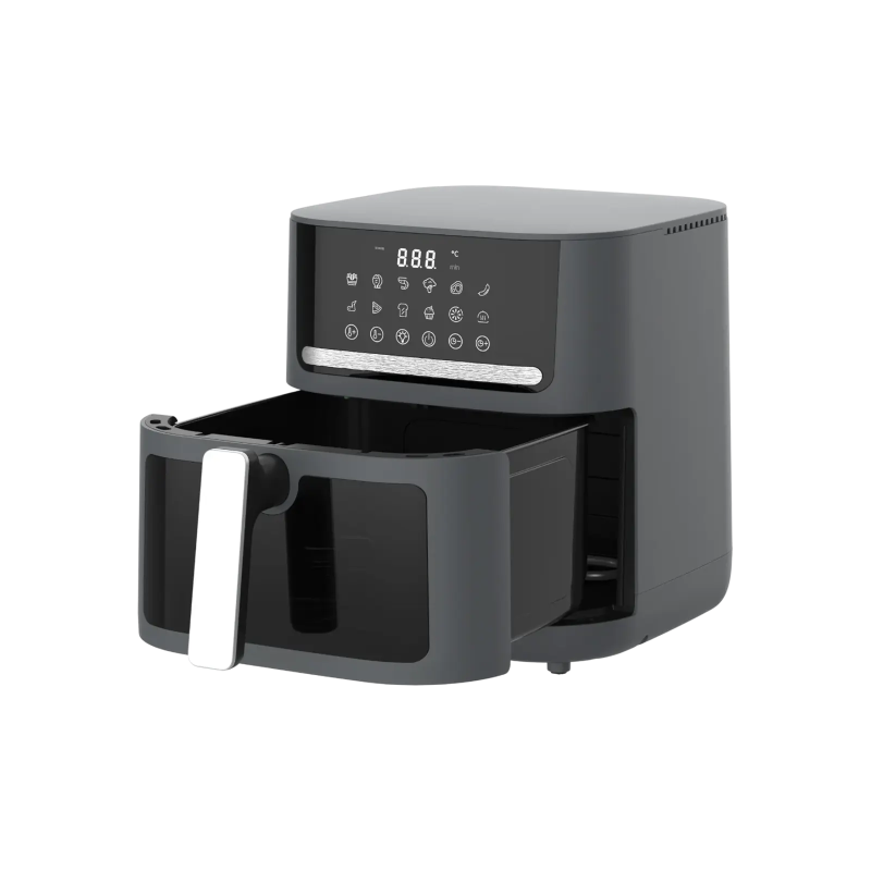 Honor Choice Air Fryer-Gray--قلاية هونر تشويس الهوائية