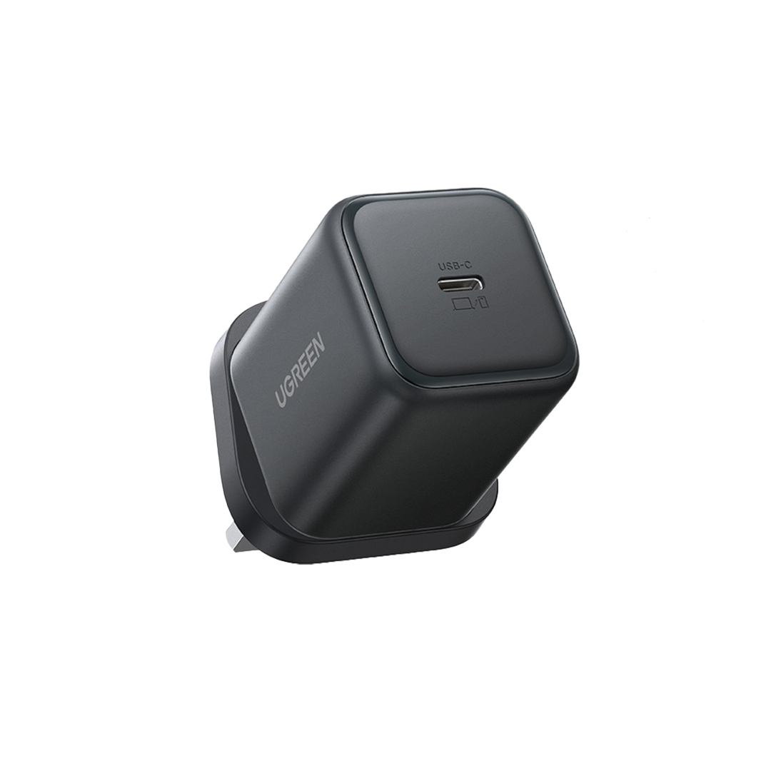 UGREEN 45W USB-C GaN Fast Charger UK Wall Adapter - Space Gray(Model: X524)