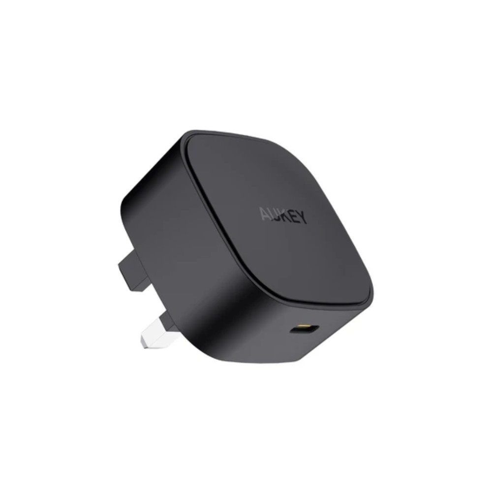 Aukey Minima 20W PD Charger USB-C/ Black شاحن اوكي