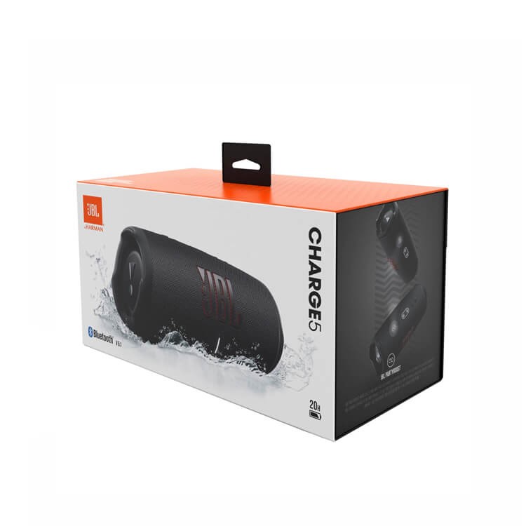 مكبر صوت جى بى ال بلوتوث شارج 5 (أسود)