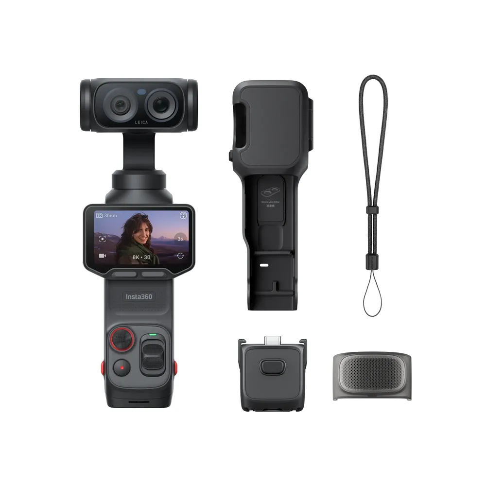 كاميرا انستا 360 لونا ألترا بمحور تثبيت وعدسة مزدوجة بدقة 8K  Insta360 Luna Ultra  Dual-Lens 8k Gimbal Camera
