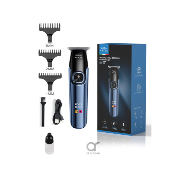 Brave Hair Trimmer-BHT-02--ماكينة حلاقة الشعر وتشذيب اللحية